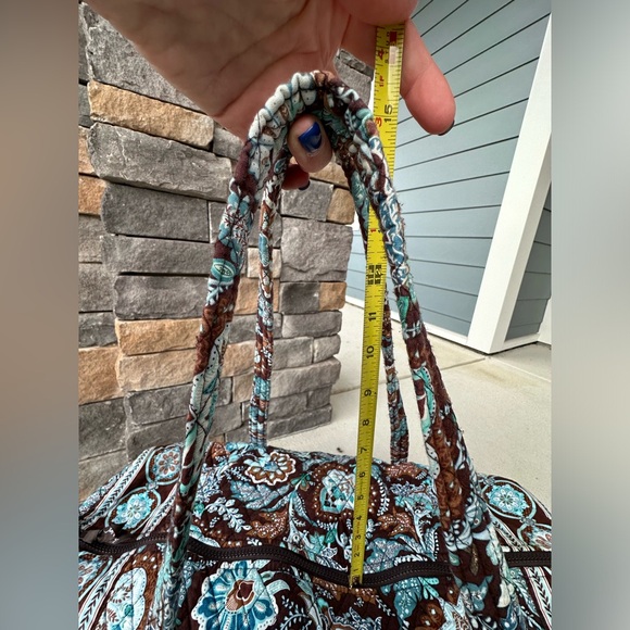 Vera Bradley Java Blue XL Overnight Duffle - Picture 7 of 14